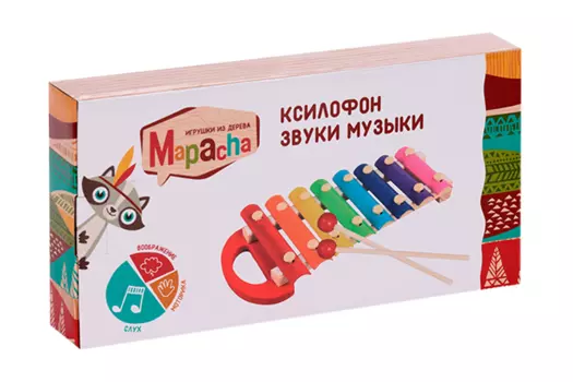 Игрушка Mapacha Ксилофон Звуки музыки музыкальная