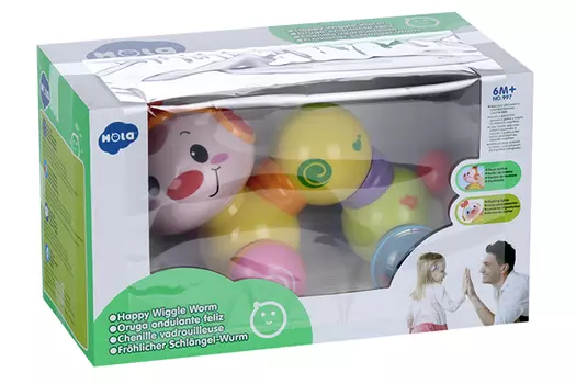 Игрушка музыкальная «Гусеница», световые и звуковые эффекты