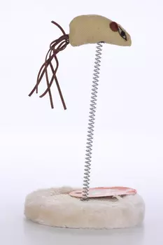 Игрушка мышь на пружине, 22 х 13 см