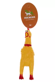 Игрушка пищащая "Курица" малая, 16,5 см, микс цветов