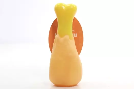 Игрушка пищащая "Куриная голень гриль" для собак, 12,5 см