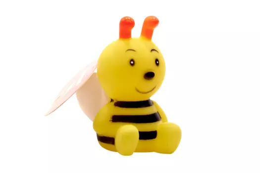 Игрушка пищащая "Пчёлка" для собак, 8,5 см
