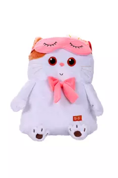 Игрушка-подушка Budi Basa Кошечка Ли-Ли в маске для сна 32 см