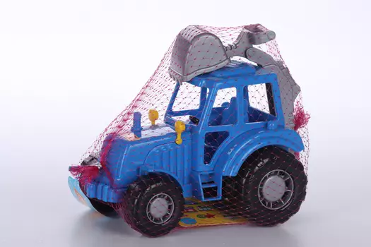 Игрушка Полесье Трактор Мастер с лопатой синий