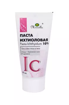 Ихтиоловая паста 10%, 40 мл