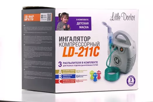 Ингалятор Эл Ди 211C компрессор