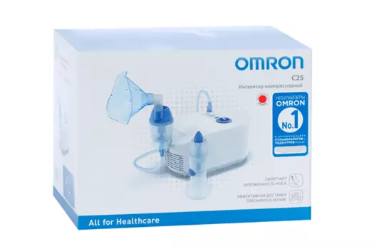 Ингалятор Омрон C25 компрессорный NE-C102-RU