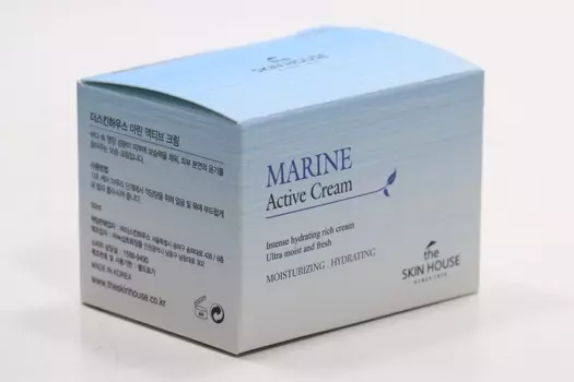 Интенсивно увлажняющий крем для лица The Skin House Marine Active, 50 мл