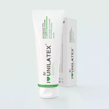 Интимный гель-лубрикант Unilatex Gel Aloe + Пантенол на водной основе, 100 мл
