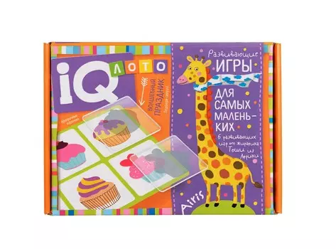 IQ-лото Айрис-Пресс д/малышей волшебные витражи 27 карточек