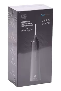 Ирригатор полости рта CS Medica AquaPulsar CS-9 Comfort портативный ZERO BLACK