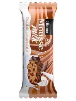 Изделие кондитерское Десерт Мусс Двойной шоколад ТМ Ёбатон, 40