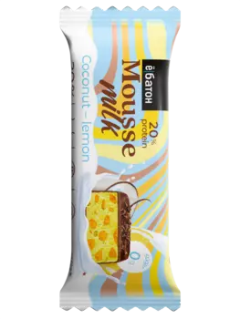 Изделие кондитерское Десерт Мусс Кокос-лимон ТМ Ёбатон, 40 г