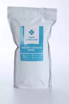 Изолят соевого белка Едим с пользой д/похудения и наращивания мышечной массы, 600 г