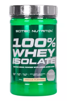 Изолят сывороточный 100% Whey Isolate Scitec Nutrition ваниль, 700 г, порошок
