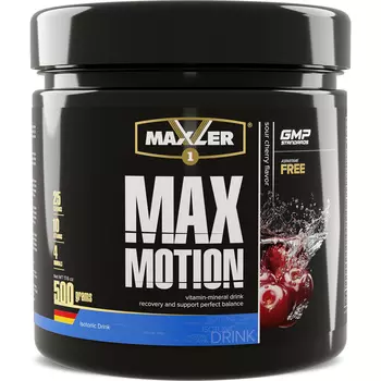 Изотоник MAXLER max motion cherry, 500 г