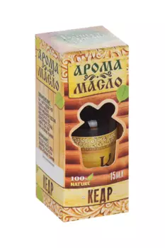 Эфирное аромамасло для бани и сауны "Кедр" 15мл