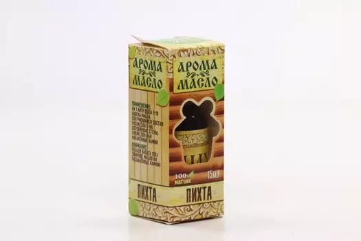 Эфирное аромамасло для бани и сауны "Пихта" 15мл