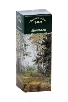 Эфирное масло ели Эльфарма 100% натуральное, 10 мл