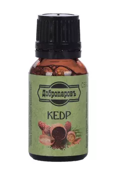 Эфирное масло "Кедр", флакон-капельница, 17 мл, "Добропаровъ"