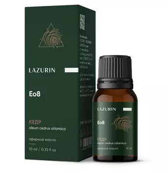 Эфирное масло "Кедровое" в индивидуальной упаковке, 10 мл