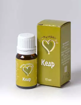 Эфирное масло натуральное Кедр "Ароматерапия", 10 мл, НатурВита