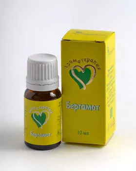 Эфирное масло наутральное Бергамот, "Ароматерапия" 10 мл, НатурВита