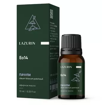 Эфирное масло Пачули в индивидуальной упаковке 10 мл