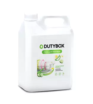 Эко-гель для посуды Алоэ и свежий огурец, 5 л Dutybox