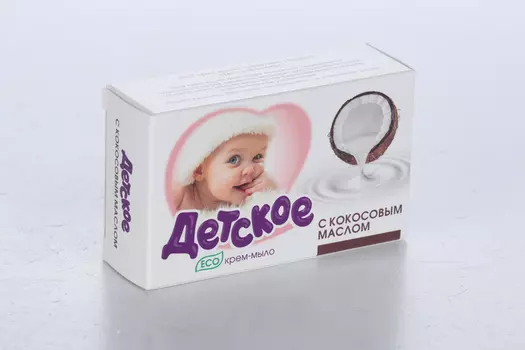 ЭКО крем-мыло Детское туалетное, 90 г