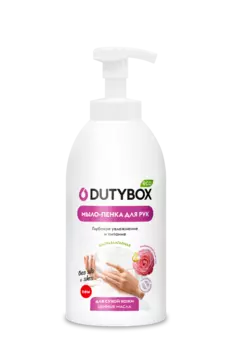 Эко мыло-пенка Dutybox камелия (увлажняющее), 500 мл.