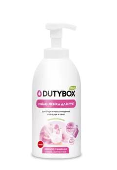 Эко-пенка для рук bubble gum Dutybox 500 мл полный