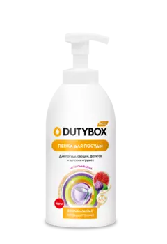 Эко-пенка Dutybox для посуды инжир и мелисса, 500 мл.