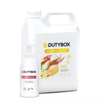 Эко-пенка Dutybox для рук Ваниль и нероли, 5 л. (+ ёмкость в подарок)