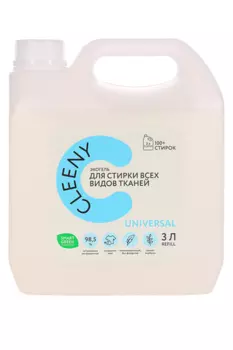 Экогель Cleeny д/стирки всех видов ткани 3 л
