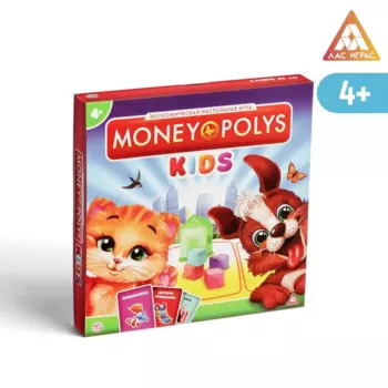 Экономическая игра ЛАС ИГРАС «MONEY POLYS. Kids», 4+