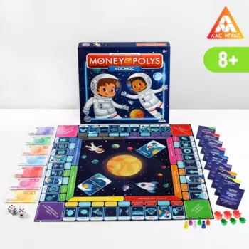 Экономическая игра ЛАС ИГРАС «MONEY POLYS. Космос», 8+