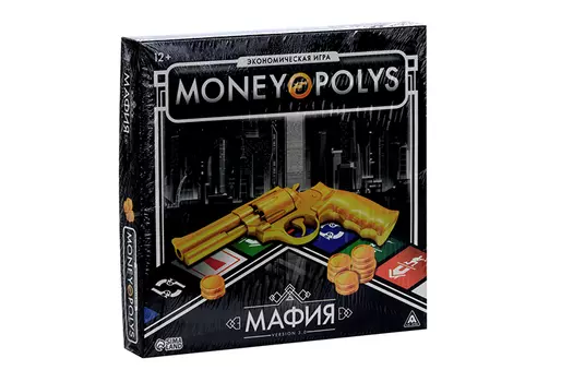 Экономическая игра ЛАС ИГРАС «MONEY POLYS. Мафия», 12+