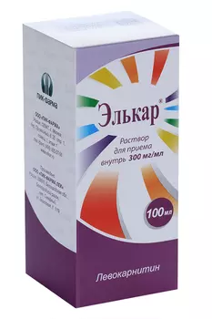 Элькар 30%, 100 мл, раствор для приема внутрь