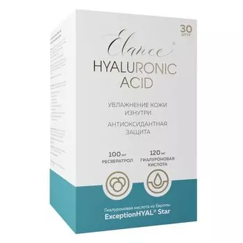 Эланс Гиалуроновая кислота, 30 шт, капсулы