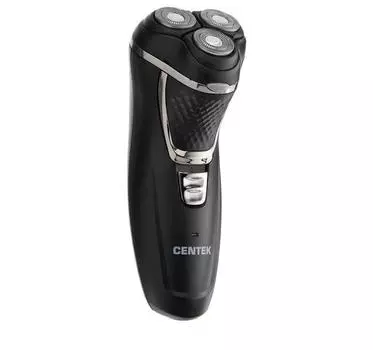 Электробритва Centek CT-2176, 3 Вт, роторная, 3 плавающие головки, АКБ, черная