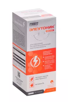 Элеутоник раствор э-кт жидк апельсин стик-пакет, 10 мл, 7 шт