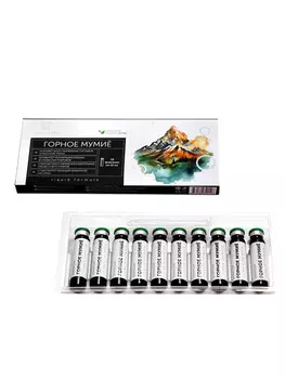 Эликсир "Горное мумиё" Clover Labs 10 флаконов по 10 мл