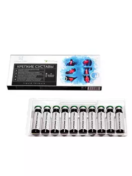 Эликсир "Крепкие суставы" Clover Labs 10 флаконов по 10 мл