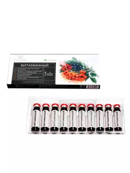 Эликсир "Витаминный" Clover Labs 10 флаконов по 10 мл