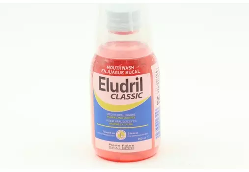 Элюдрил Классик раствор д/полоскания полости рта, 200 мл