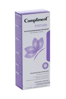 Эмульсия Compliment INTIMATE д/интимной гигиены восстанавливающая, 250 мл