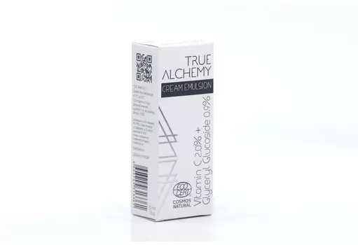 Эмульсия Тру Алкеми кремовая Витамин С 2%/Глицерил глюкозид 0.9% д/лица, 30 мл