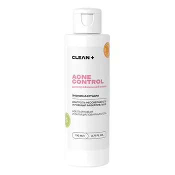 Энзимная пудра для умывания CLEANPLUS ACNE CONTROL для проблемной кожи, 110 мл