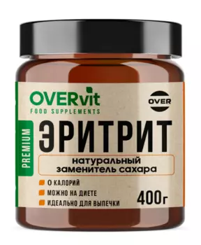 Эритрит OVERvit, 400 г